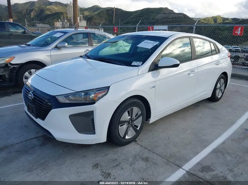 2019 HYUNDAI IONIQ HYBRID BLUE