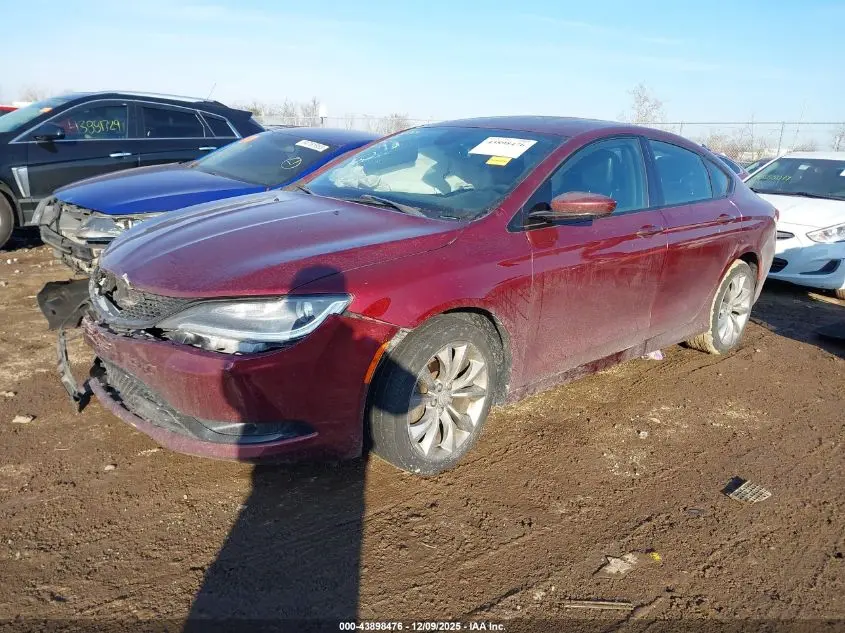 2016 CHRYSLER 200 S