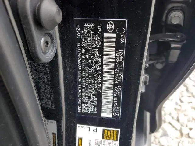 2023 TOYOTA COROLLA SE