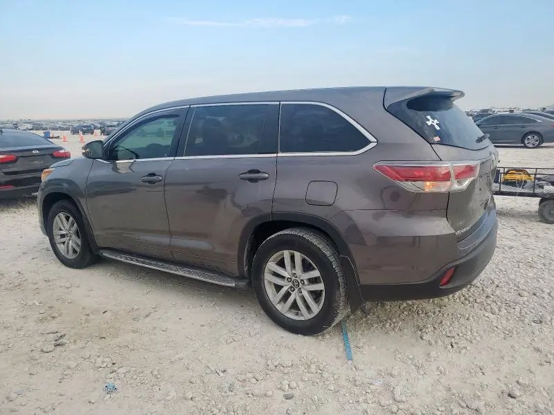 2016 TOYOTA HIGHLANDER LE  