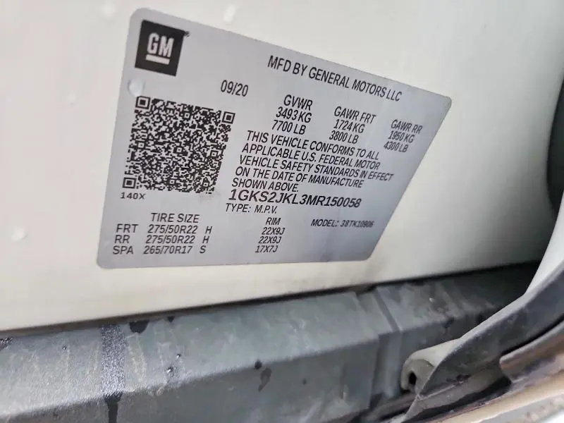 2021 GMC YUKON XL DENALI  