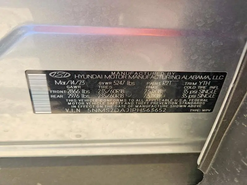 2023 HYUNDAI SANTA FE SEL  
