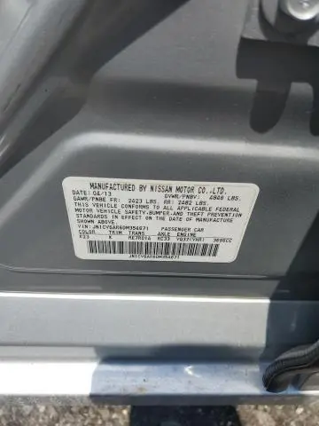 2013 INFINITI G37   