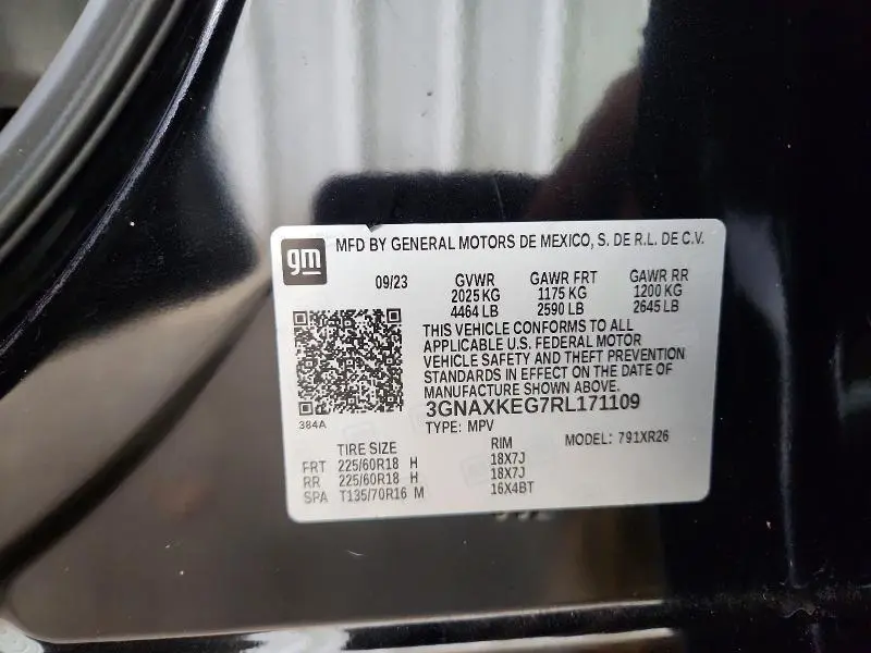 2024 CHEVROLET EQUINOX LT  