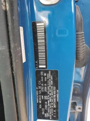 2022 KIA FORTE GT LINE  