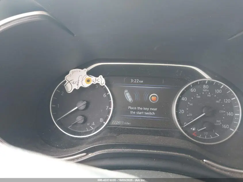 2017 NISSAN MAXIMA 3.5 PLATINUM/3.5 S/3.5 SL/3.5 SR/3.5 SV