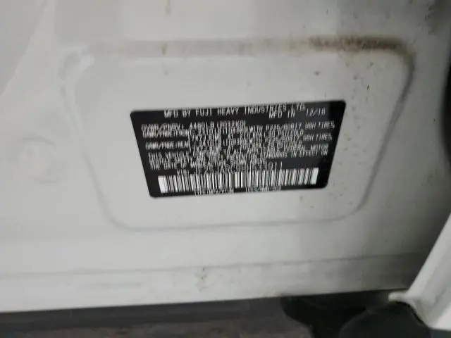 2017 SUBARU FORESTER 2.5I LIMITED  