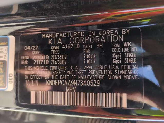 2022 KIA SELTOS LX  