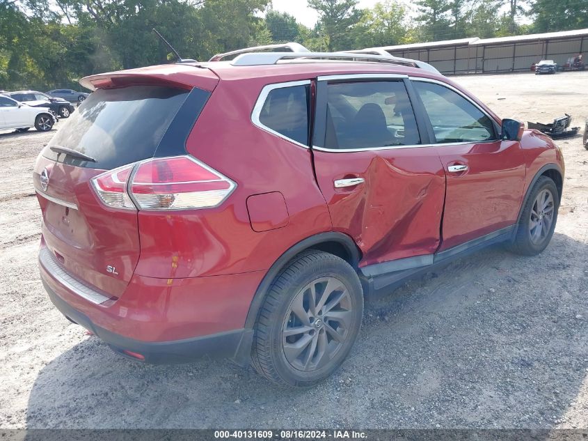 2016 NISSAN ROGUE SL