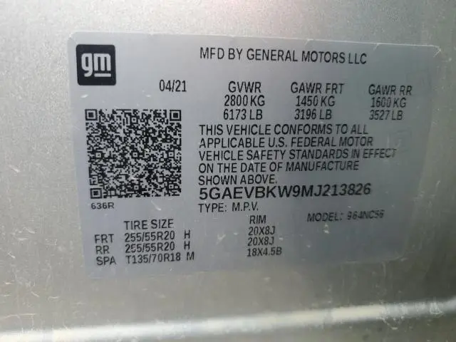 2021 BUICK ENCLAVE PREMIUM  