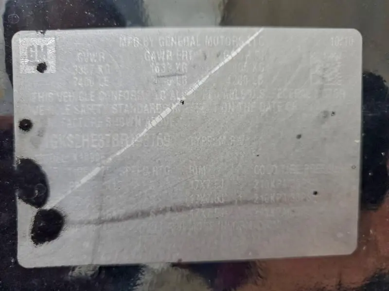 2011 GMC YUKON XL K1500 SLE  