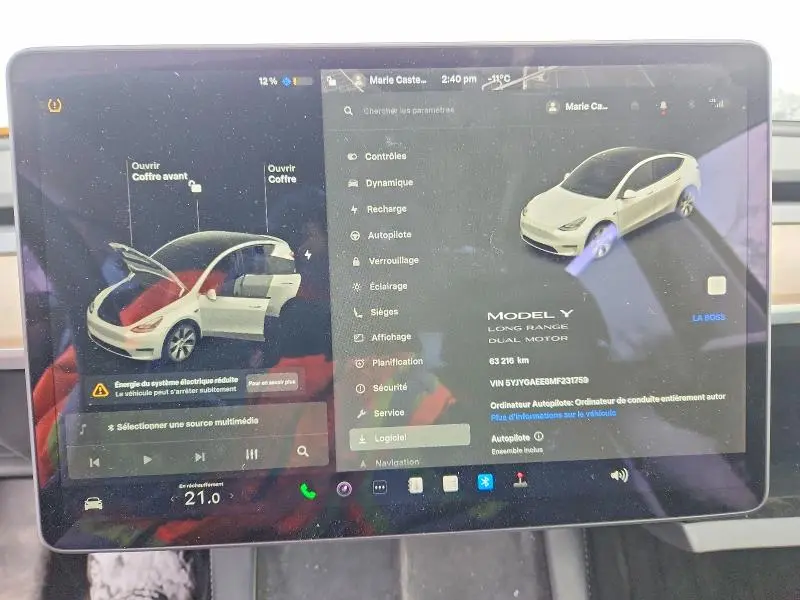 2021 TESLA MODEL Y   