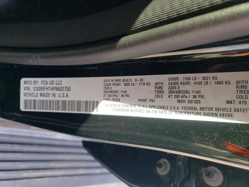 2023 RAM 1500   