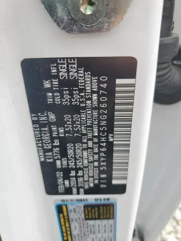 2022 KIA TELLURIDE S  