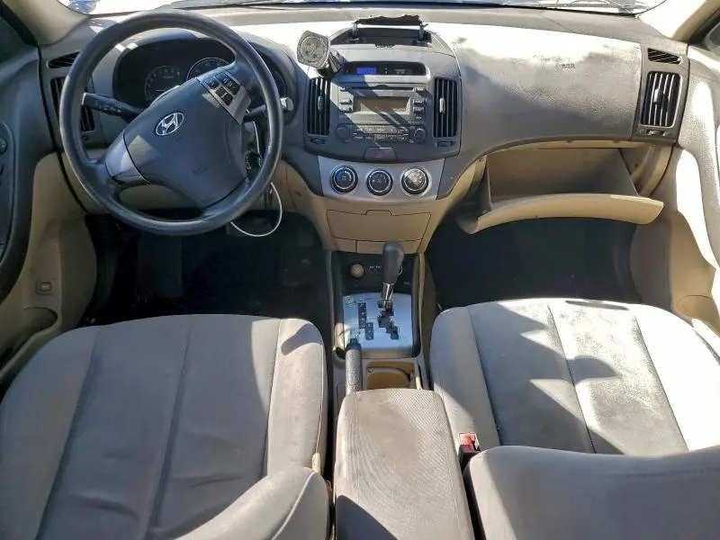 2010 HYUNDAI ELANTRA BLUE  