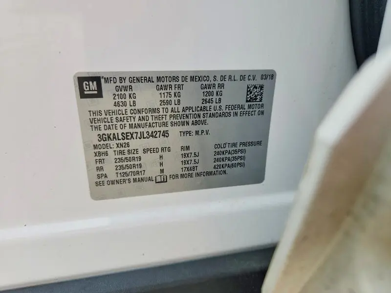 2018 GMC TERRAIN DENALI  