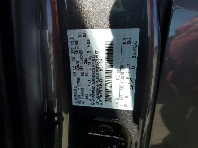 2023 FORD F150 SUPERCREW  