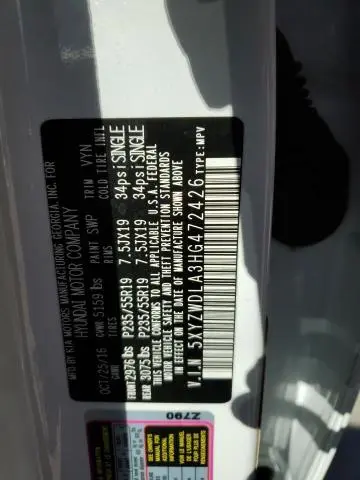 2017 HYUNDAI SANTA FE SPORT   