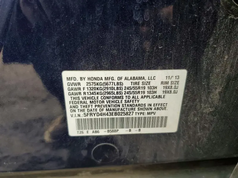 2014 ACURA MDX TECHNOLOGY  