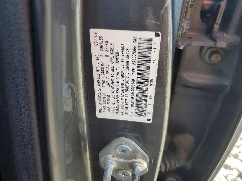 2010 HONDA ACCORD EX  