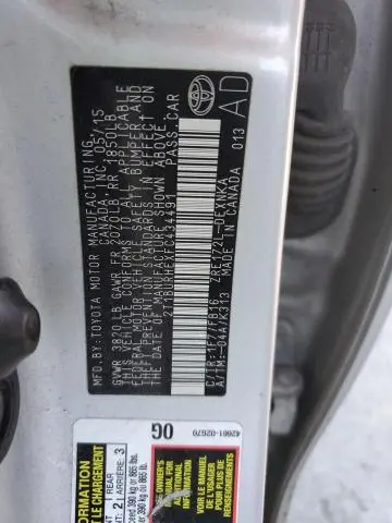 2015 TOYOTA COROLLA L