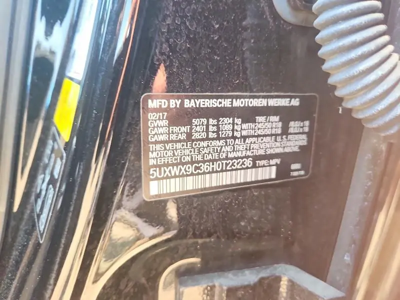 2017 BMW X3 XDRIVE28I  