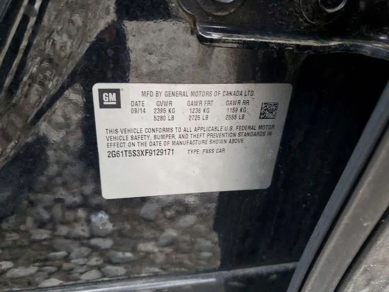 2015 CADILLAC XTS PLATINUM  