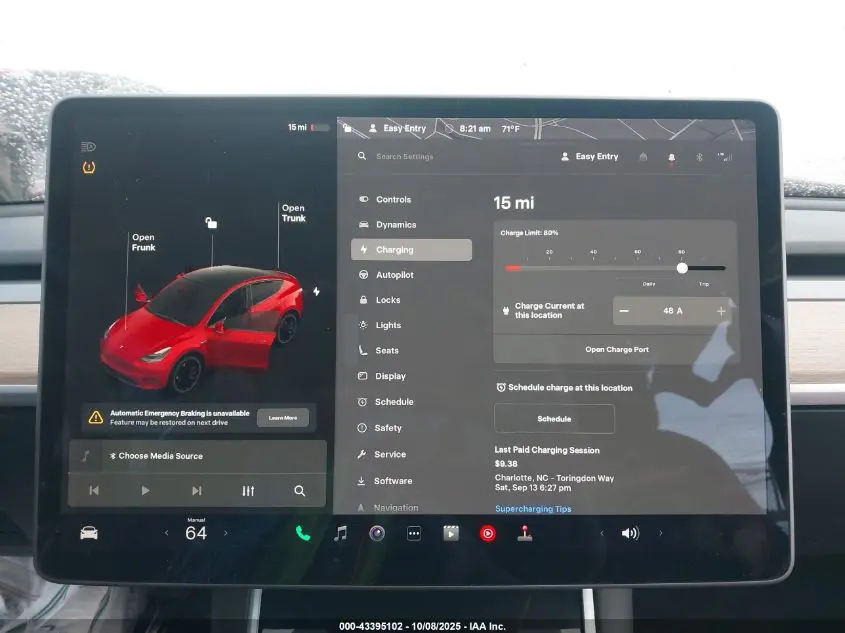2021 TESLA MODEL Y PERFORMANCE DUAL MOTOR ALL-WHEEL DRIVE