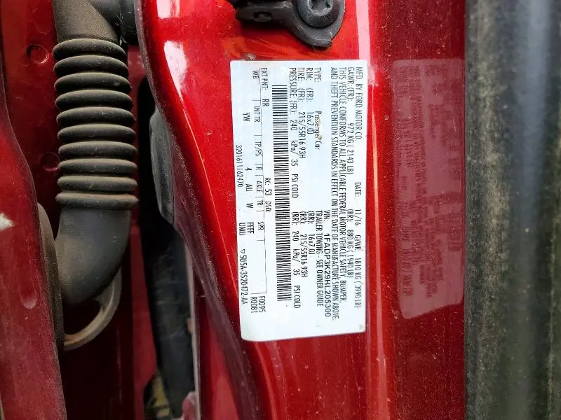 2017 FORD FOCUS SE  