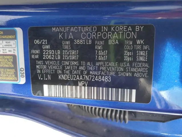 2022 KIA SELTOS S  