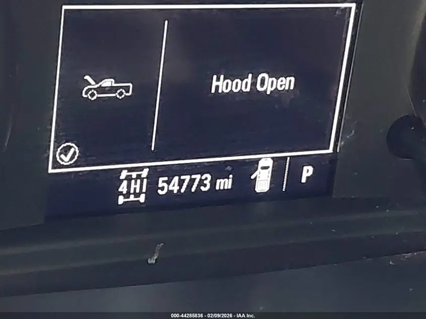 2019 CHEVROLET SILVERADO 1500 CUSTOM TRAIL BOSS