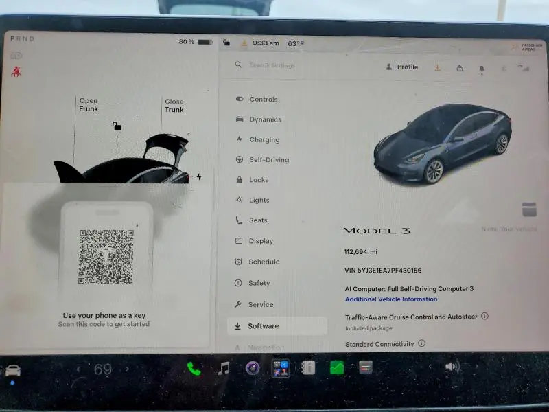2023 TESLA MODEL 3   