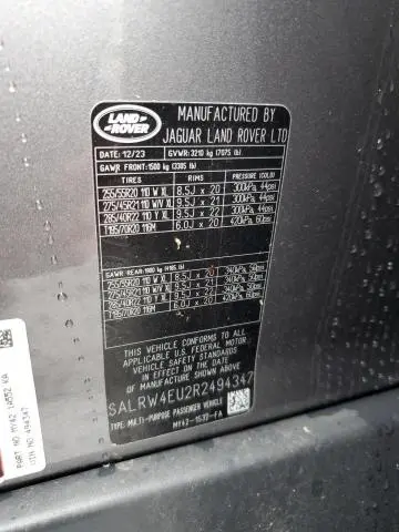 2024 LAND ROVER DISCOVERY METROPOLITAN EDITION  