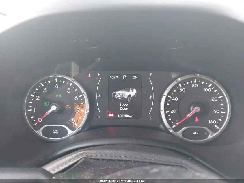 2017 JEEP RENEGADE ALTITUDE FWD