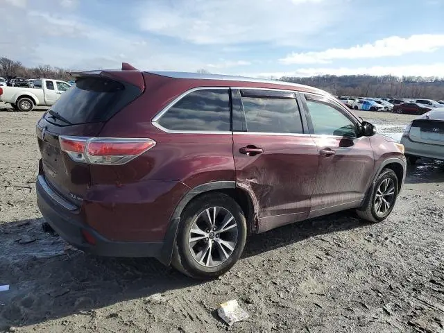 2016 TOYOTA HIGHLANDER XLE