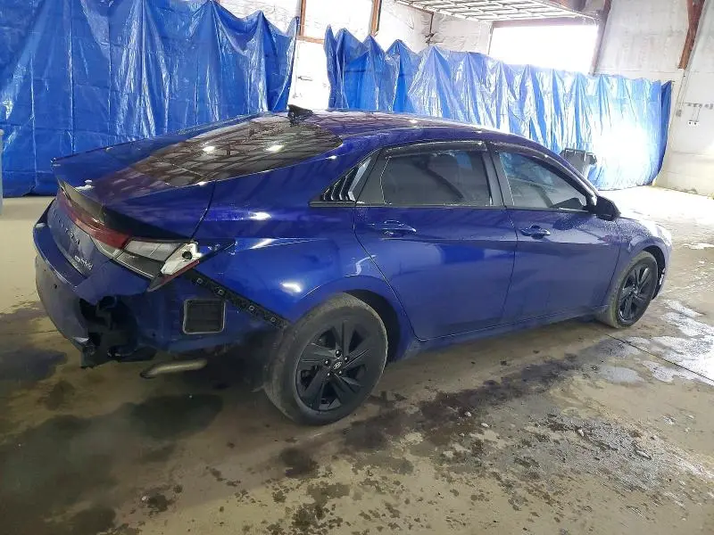 2022 HYUNDAI ELANTRA BLUE  