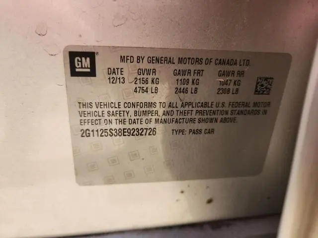 2014 CHEVROLET IMPALA LT  