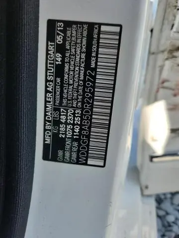 2013 MERCEDES-BENZ C 300 4MATIC  