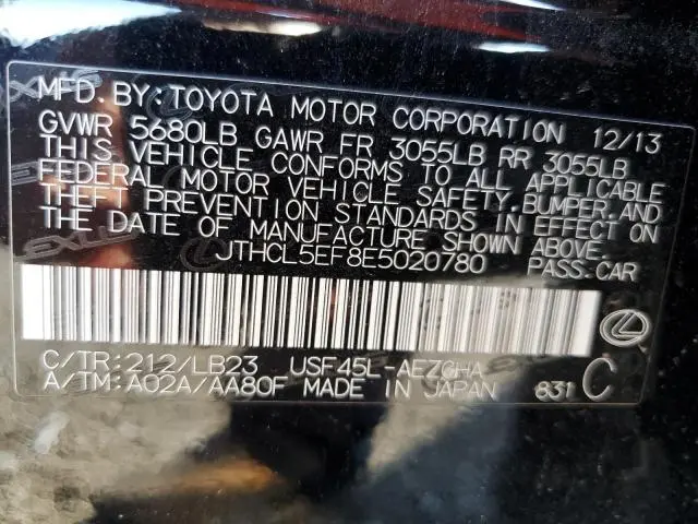 2014 LEXUS LS 460  