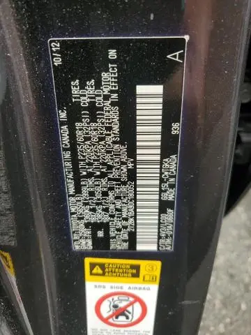 2013 LEXUS RX 350 BASE  