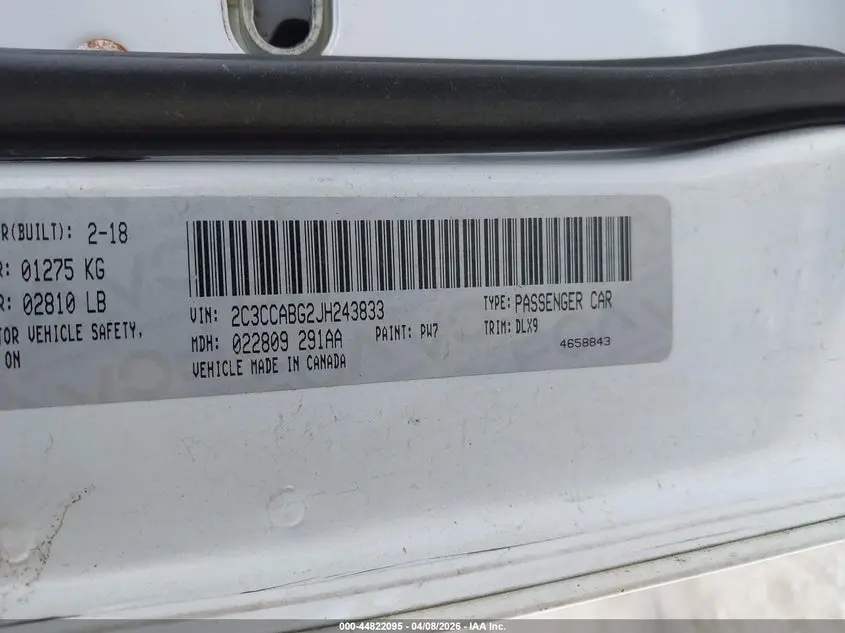 2018 CHRYSLER 300 300S