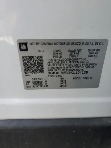 2019 GMC TERRAIN SLE  