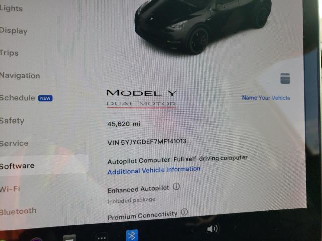 2021 TESLA MODEL Y 