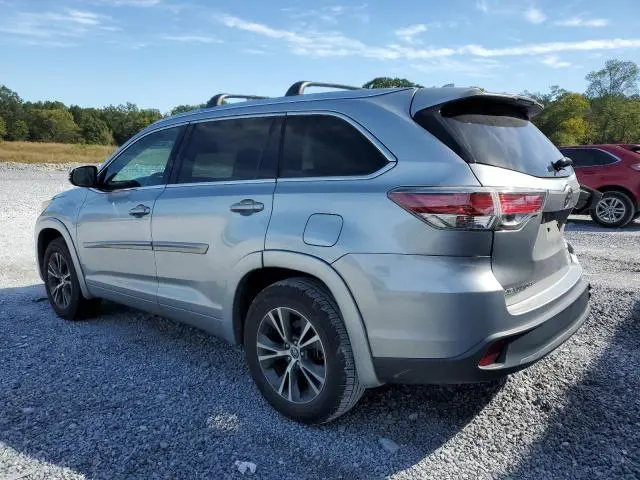 2016 TOYOTA HIGHLANDER XLE  
