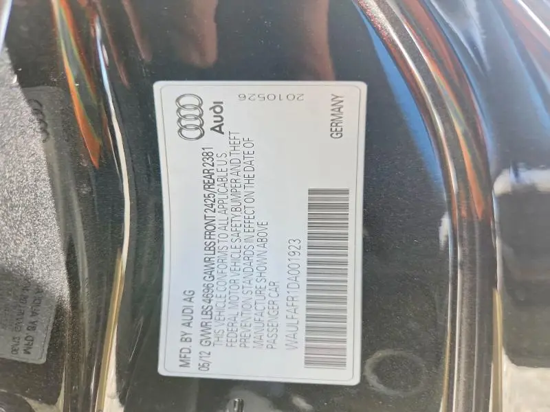 2013 AUDI A5 PREMIUM PLUS  