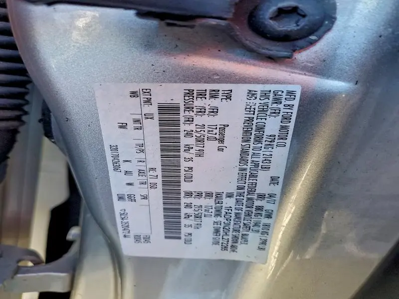 2017 FORD FOCUS TITANIUM  