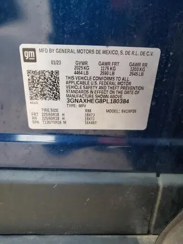 2023 CHEVROLET EQUINOX LS  