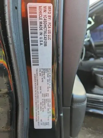 2020 DODGE DURANGO R  