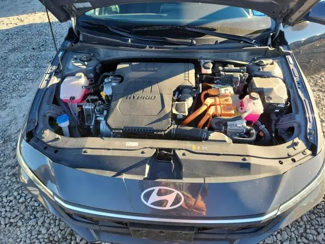 2024 HYUNDAI ELANTRA BLUE  