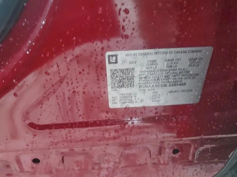 2020 CHEVROLET EQUINOX PREMIER  